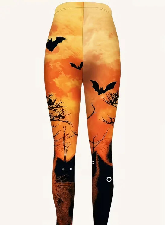 MoveX Women's Skeleton Print Leggings