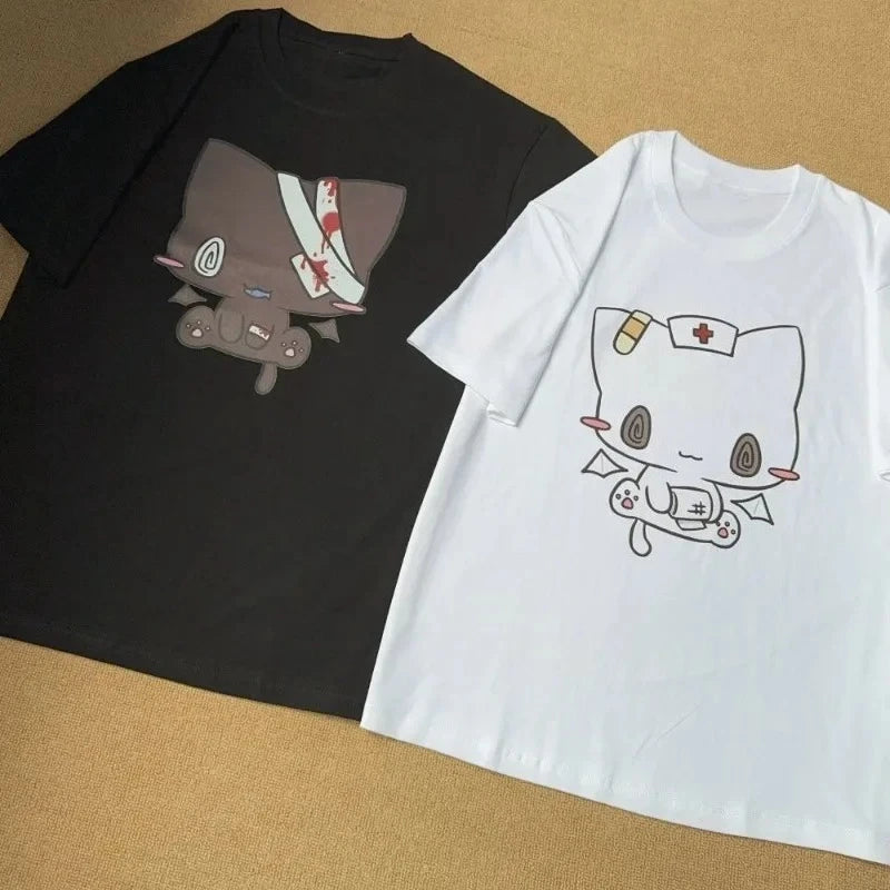MoveX Women's Y2K Cartoon Graphic Tee
