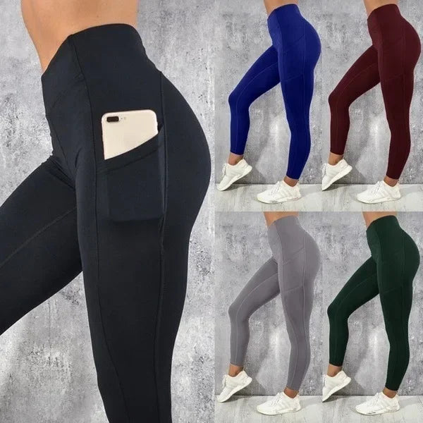 MoveX Women's High-Waist Pocket Leggings