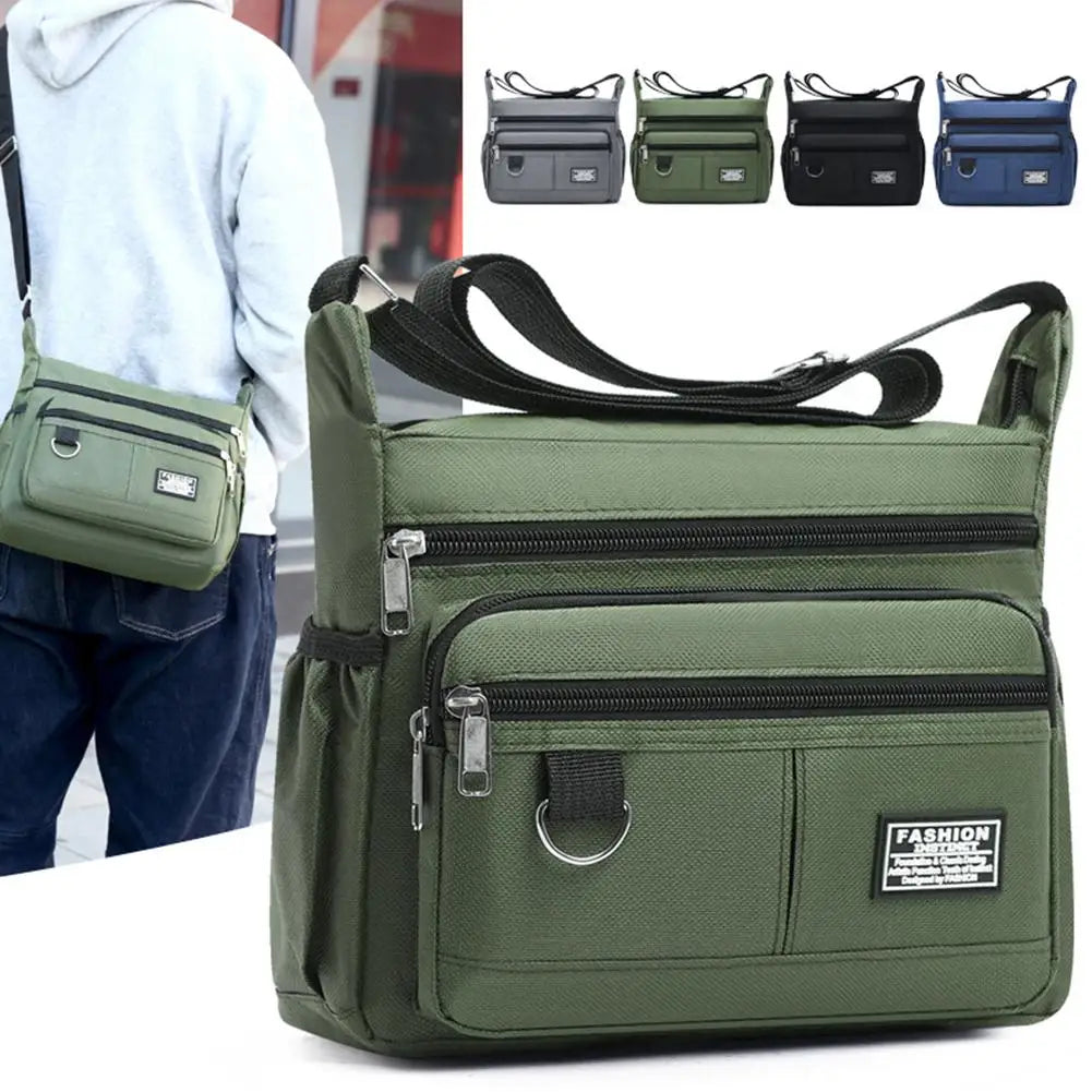 MoveX Men's Multi-Pocket Crossbody Bag