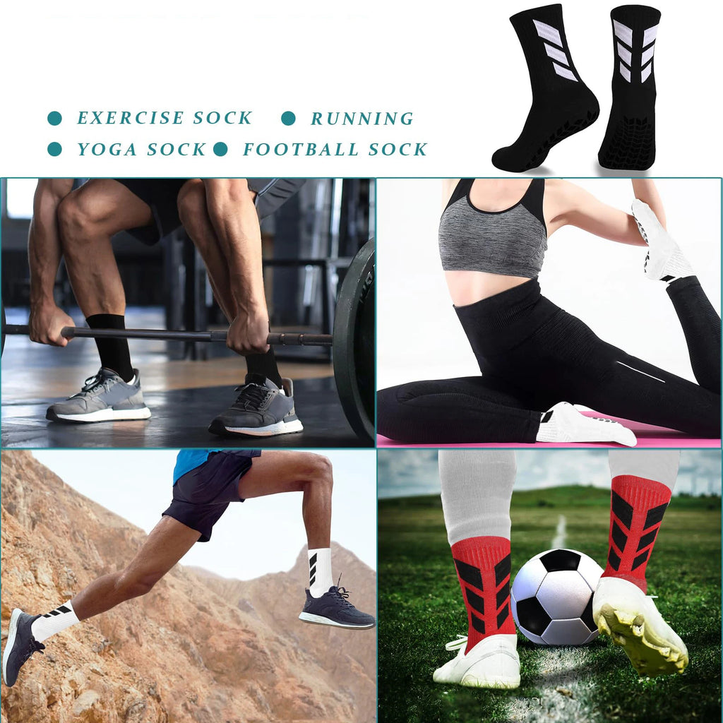 MoveX Anti-Slip Grip Sports Socks