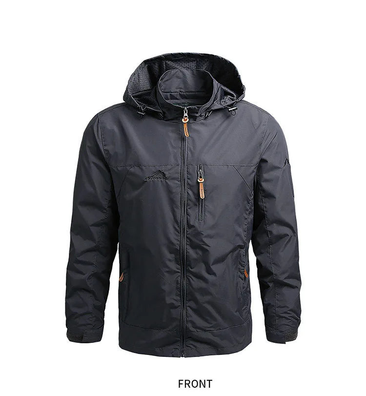 MoveX Hooded Military Field Jacket