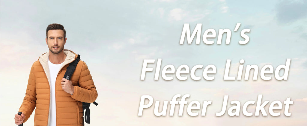 MoveX Sherpa-Lined Hooded Puffer Jacket