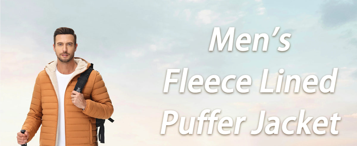 MoveX Sherpa-Lined Hooded Puffer Jacket