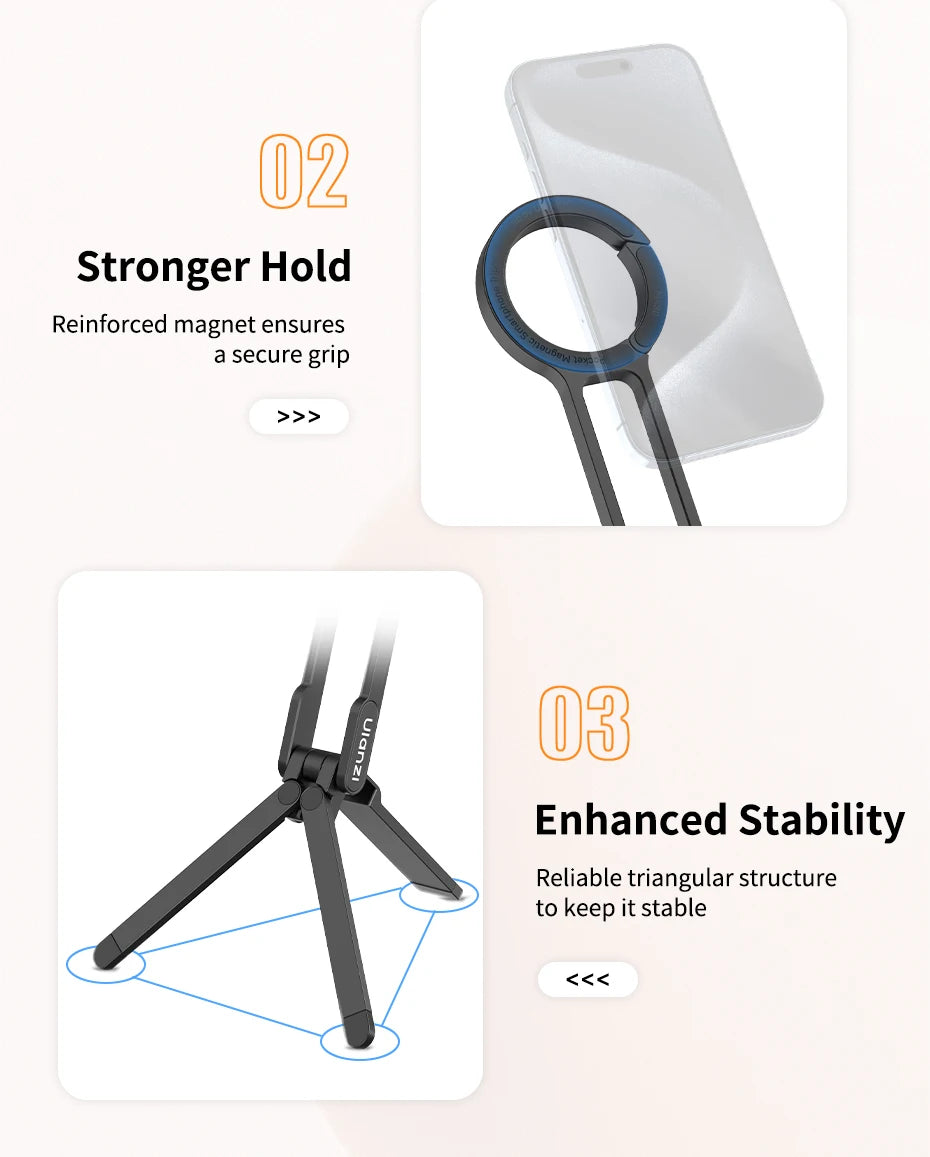 Ulanzi MA30 MagSafe Magnetic Phone Tripod & Stand