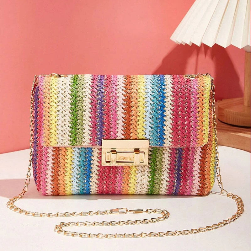 MoveX Women's Chain Strap Crossbody Bag