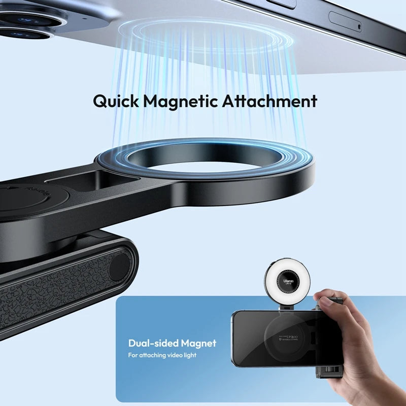 Ulanzi JJ03 Magnetic Phone Tripod & Selfie Stick with Remote