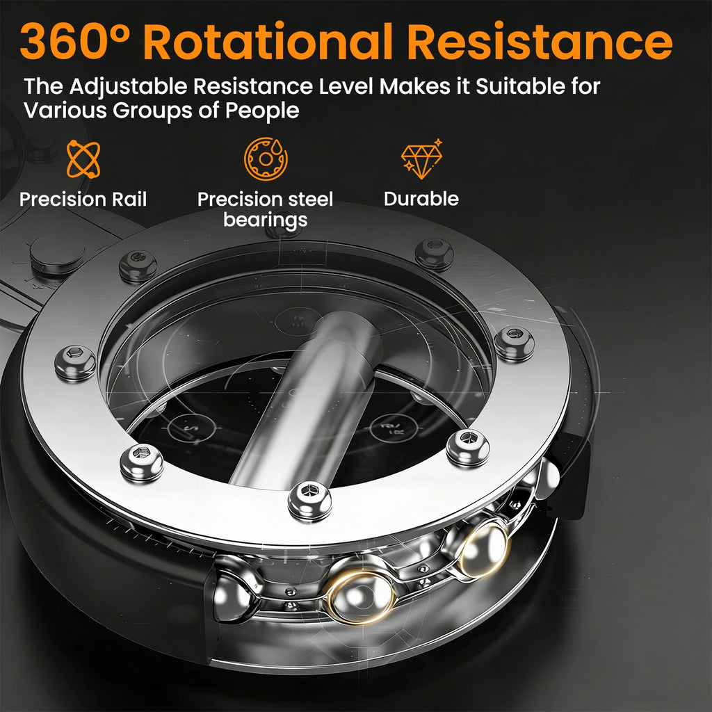 Adjustable Rotator Grip Strength & Forearm Trainer (8–15 lb)