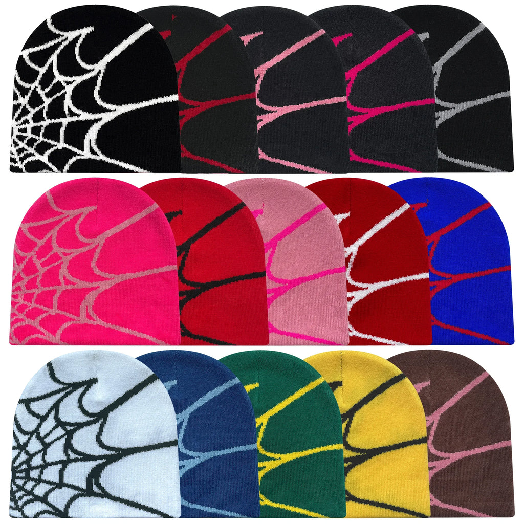 MoveX Spider Web Y2K Beanie