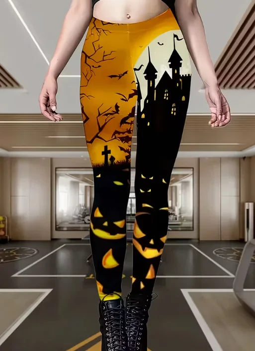 MoveX Women's Skeleton Print Leggings