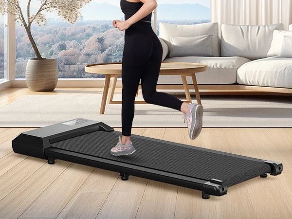 2-in-1 Walking Pad Treadmill – 2.5HP, 300 lb Capacity, LCD Display