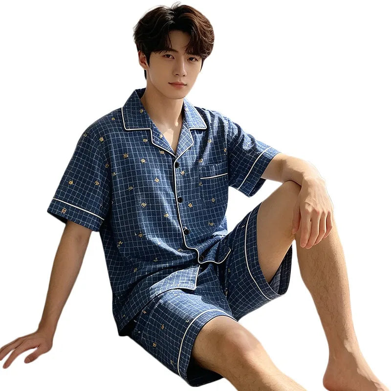 MoveX Men's Soft Lounge Pajama Set