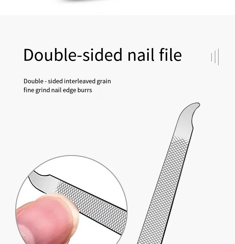 6-Piece Stainless Steel Nail Clipper & Manicure Set