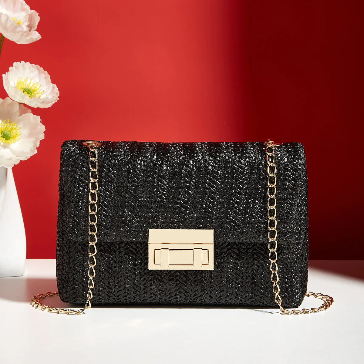 MoveX Women's Chain Strap Crossbody Bag
