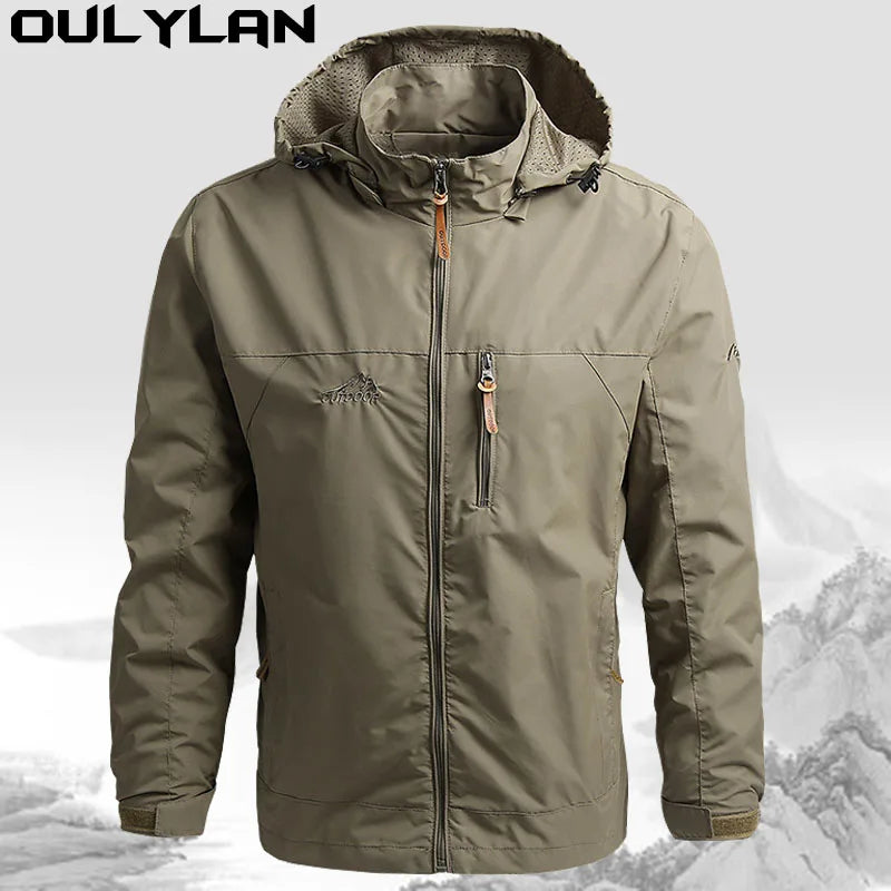 MoveX Hooded Military Field Jacket