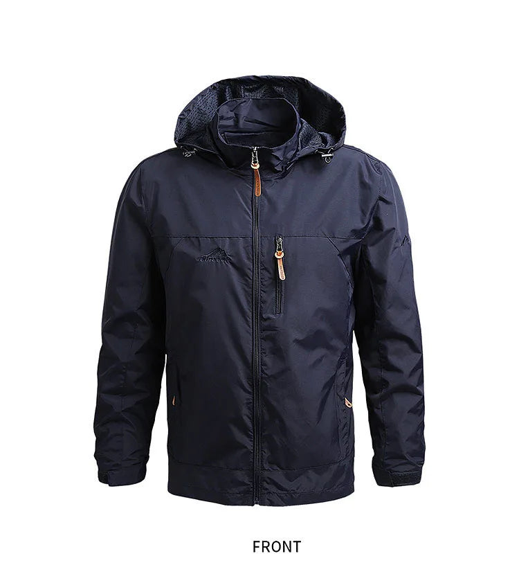 MoveX Hooded Military Field Jacket