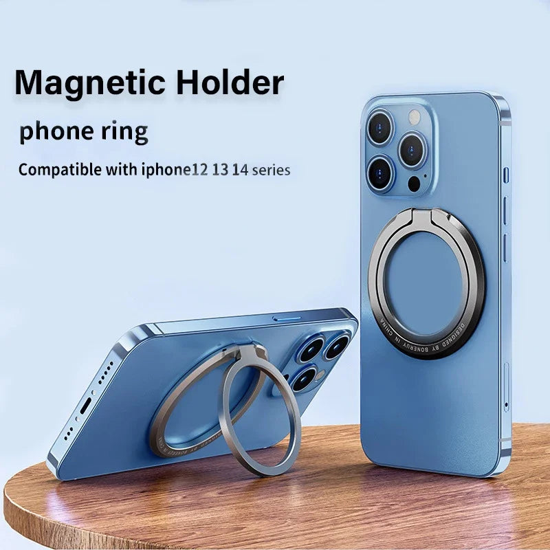 Magnetic Phone Ring Holder & Stand for MagSafe
