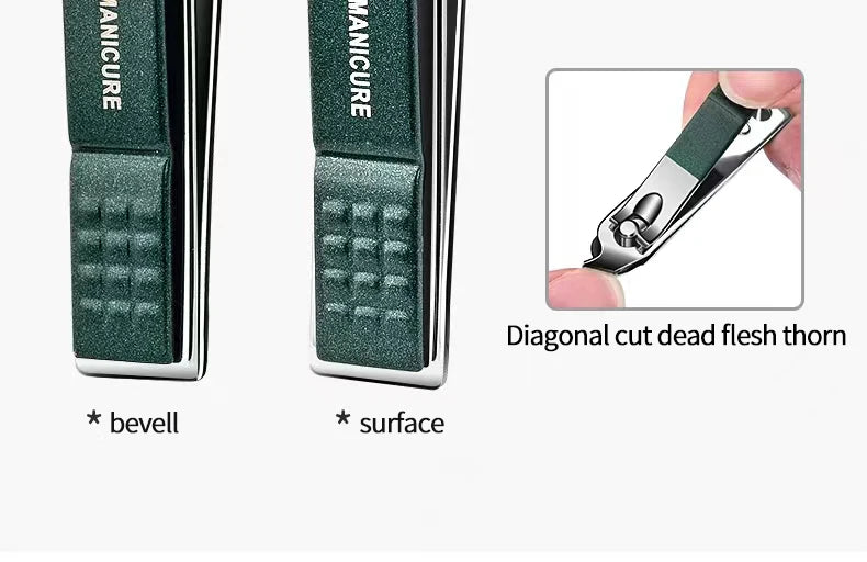 6-Piece Stainless Steel Nail Clipper & Manicure Set