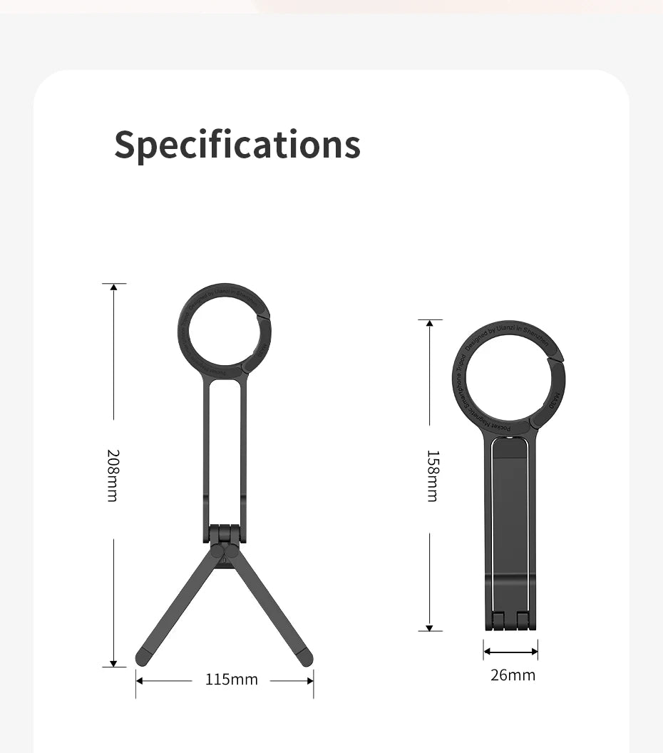 Ulanzi MA30 MagSafe Magnetic Phone Tripod & Stand