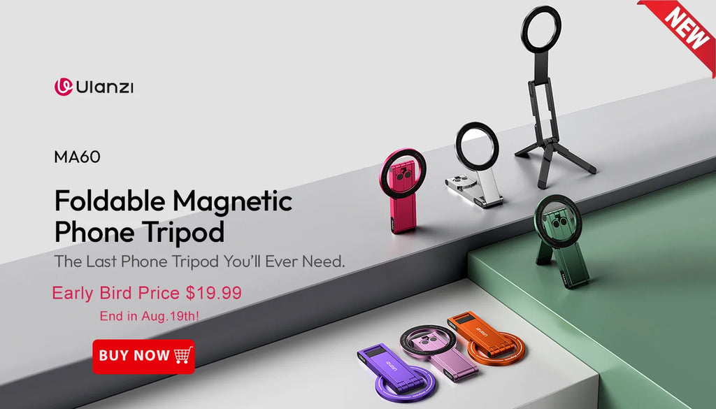 Ulanzi MA30 MagSafe Magnetic Phone Tripod & Stand