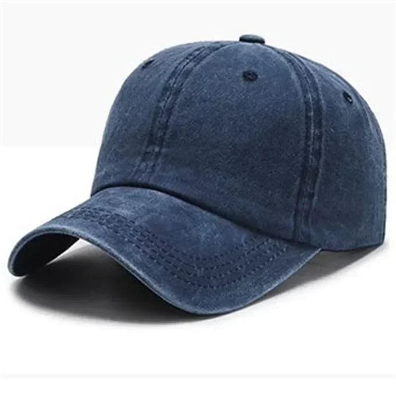 MoveX Washed Denim Baseball Cap