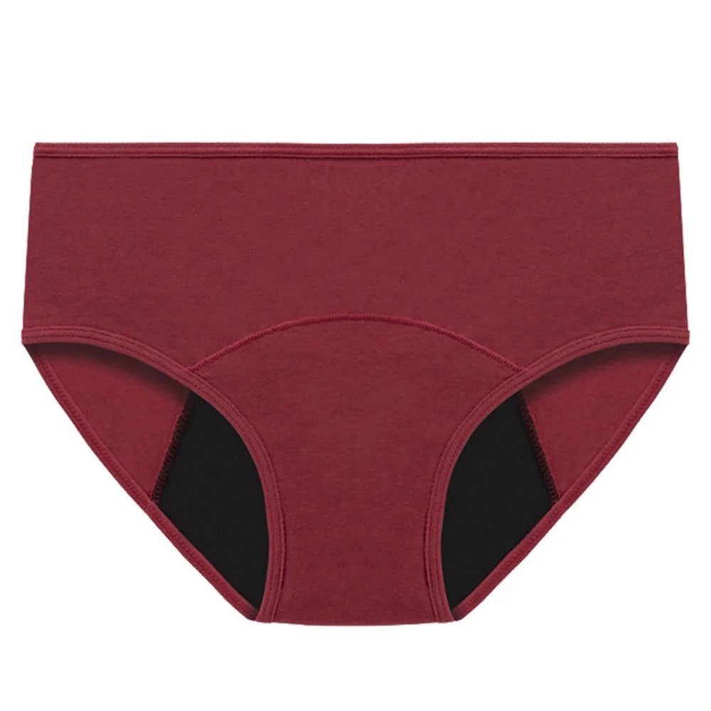 MoveX Women's Leak-Proof Cotton Period Underwear