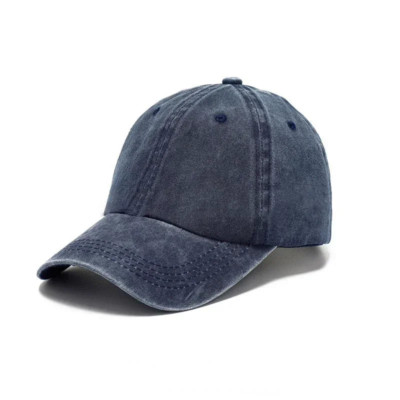 MoveX Washed Denim Baseball Cap