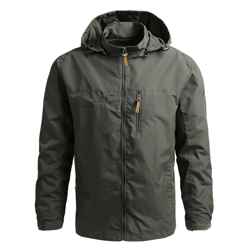 MoveX Hooded Military Field Jacket