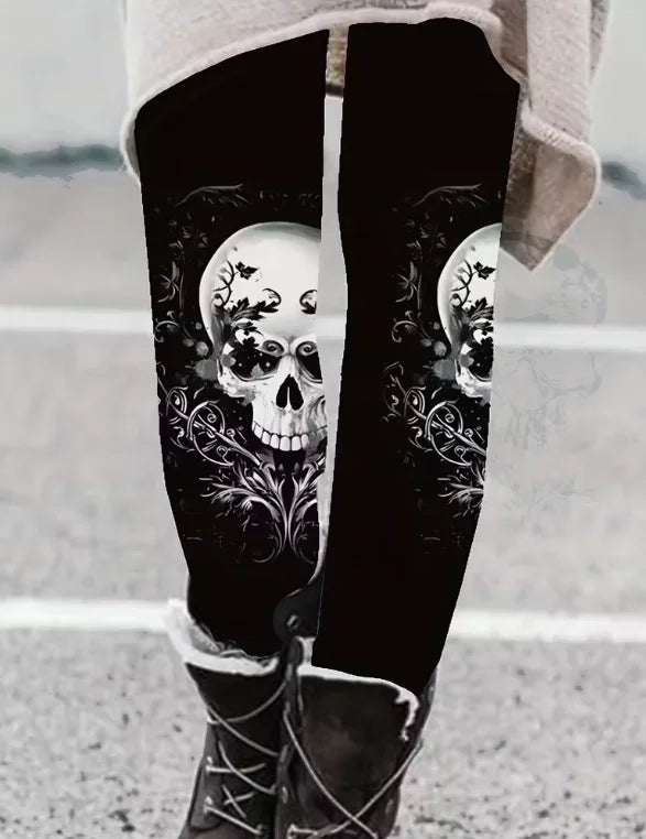 MoveX Women's Skeleton Print Leggings