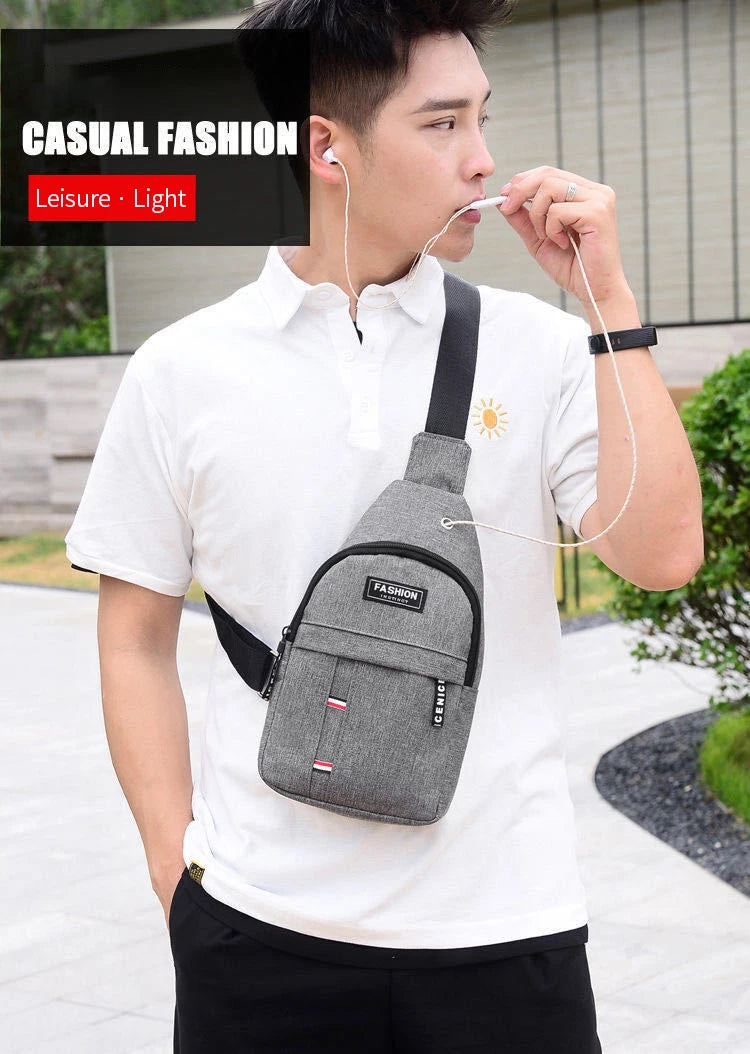Waterproof Crossbody Sling Bag – Large Capacity