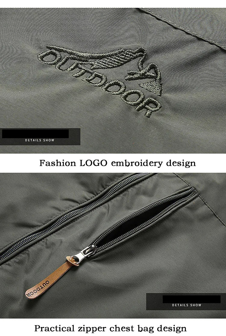 MoveX Hooded Military Field Jacket
