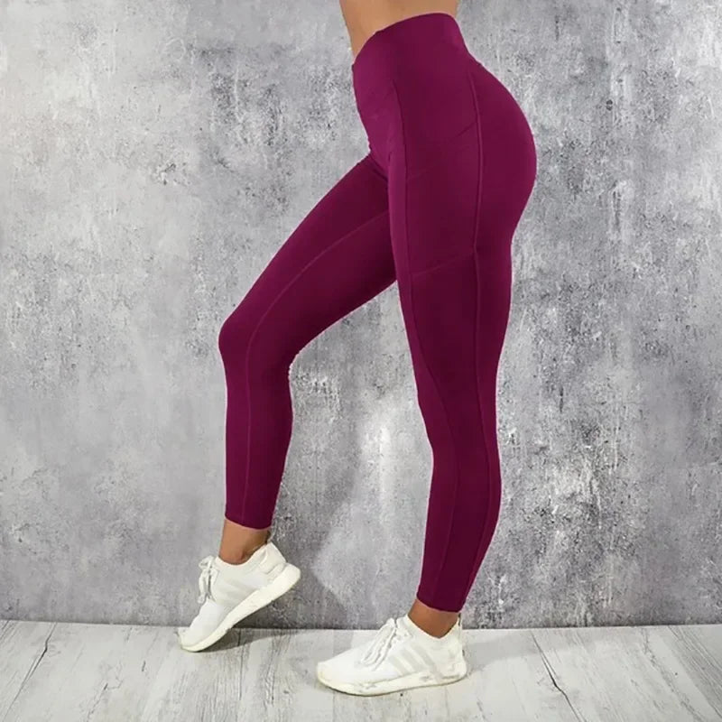 MoveX Women's High-Waist Pocket Leggings