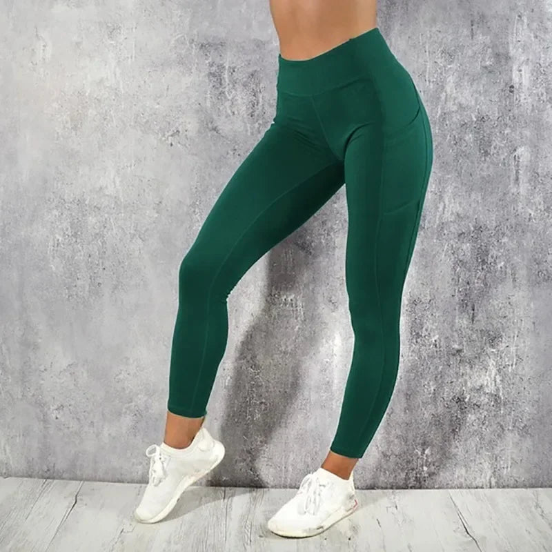 MoveX Women's High-Waist Pocket Leggings
