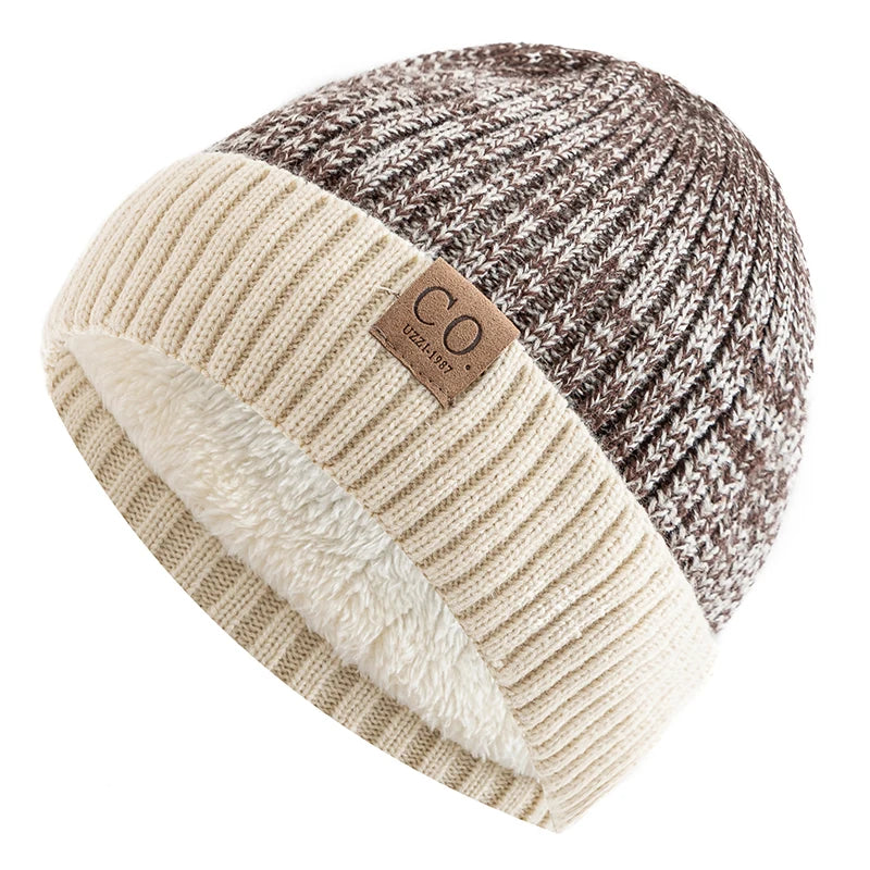 MoveX Two-Tone Fleece-Lined Beanie