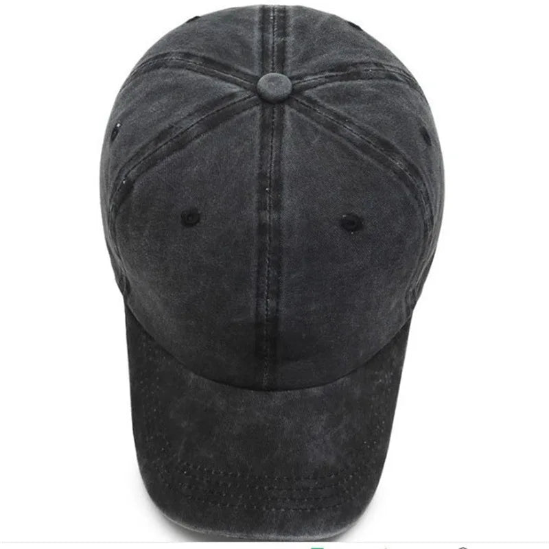 MoveX Washed Denim Baseball Cap
