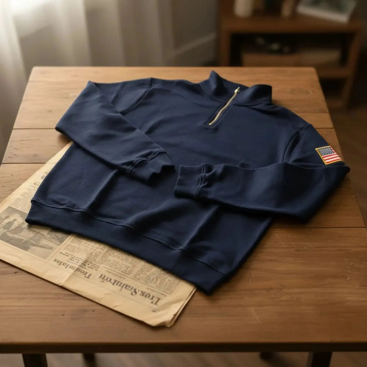 MoveX Quarter-Zip Embroidered Fleece Hoodie