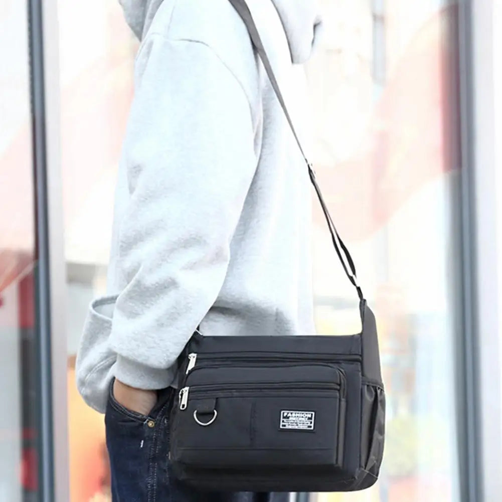 MoveX Men's Multi-Pocket Crossbody Bag