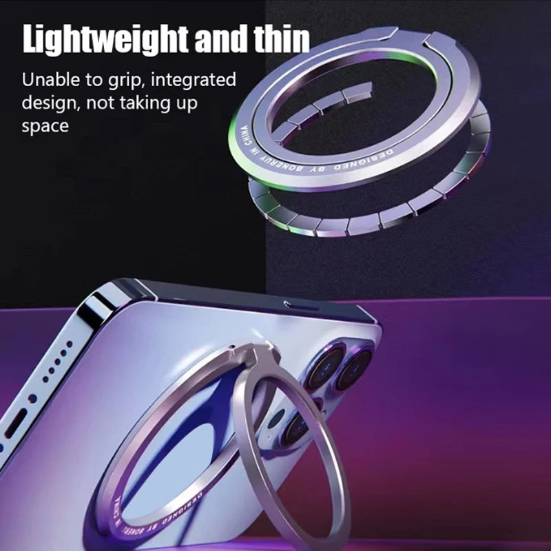 Magnetic Phone Ring Holder & Stand for MagSafe