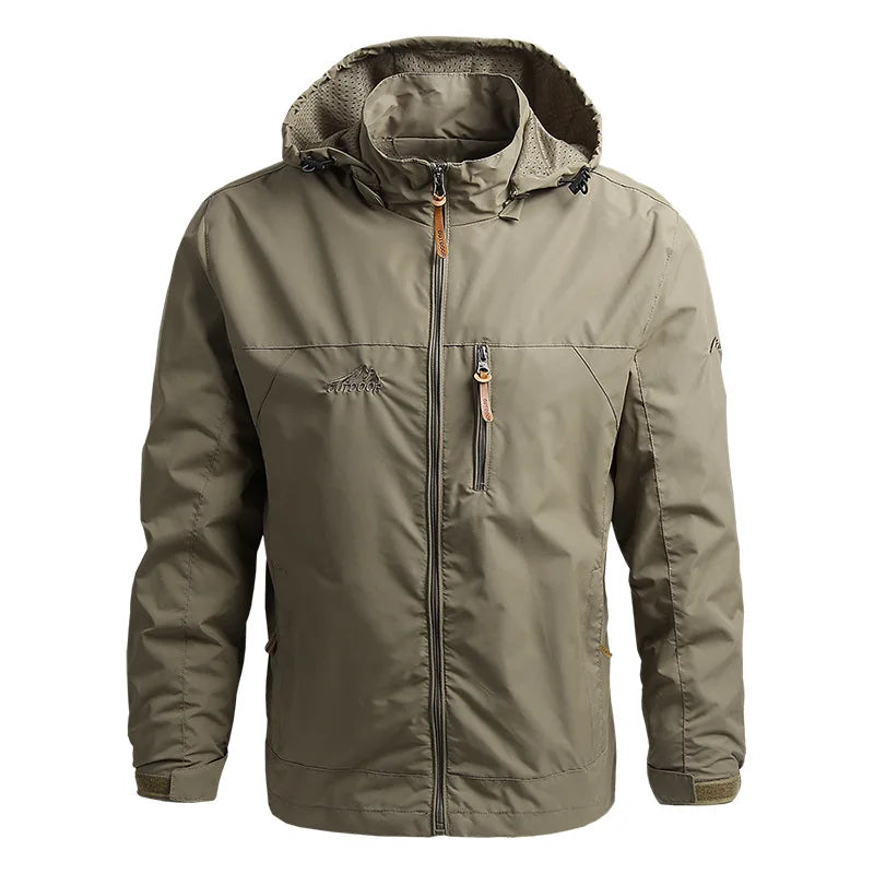 MoveX Hooded Military Field Jacket