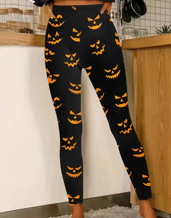 MoveX Women's Skeleton Print Leggings