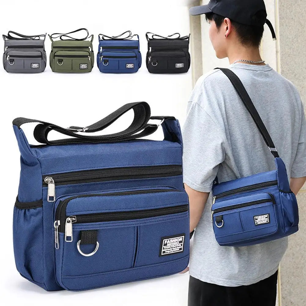 MoveX Men's Multi-Pocket Crossbody Bag