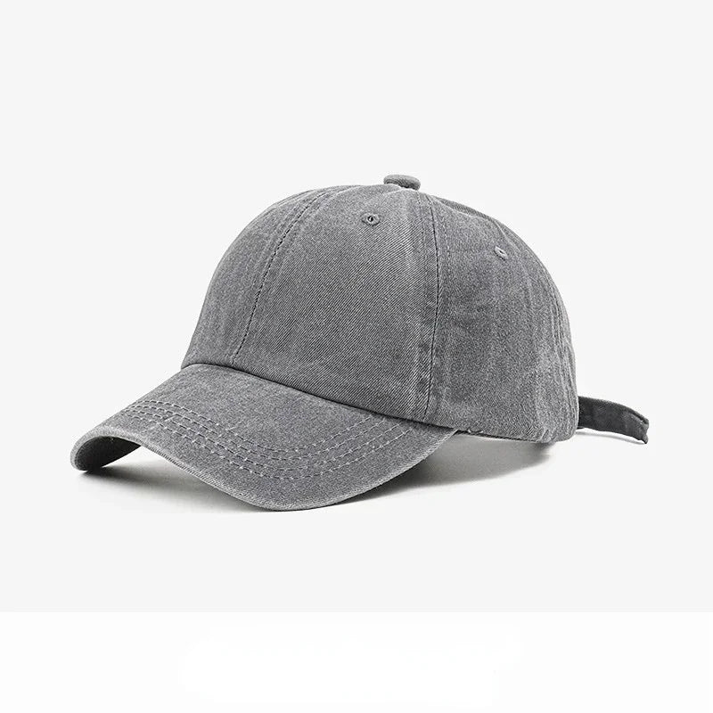 MoveX Washed Denim Baseball Cap