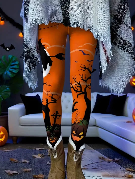 MoveX Women's Skeleton Print Leggings