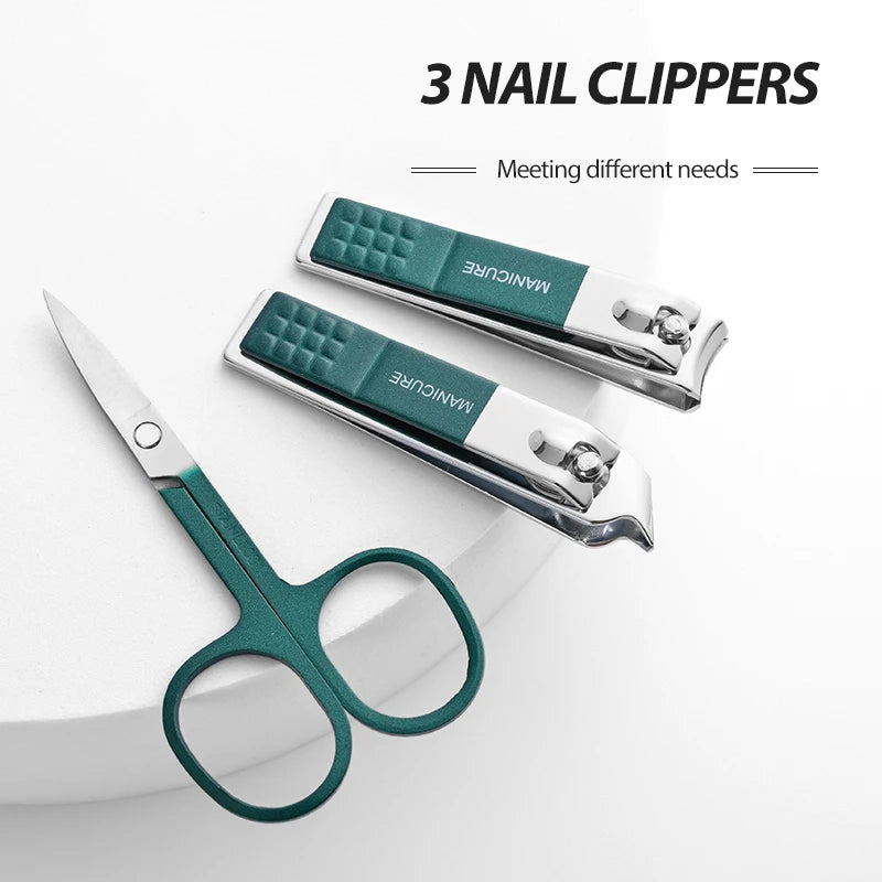 6-Piece Stainless Steel Nail Clipper & Manicure Set