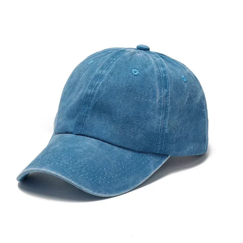 MoveX Washed Denim Baseball Cap