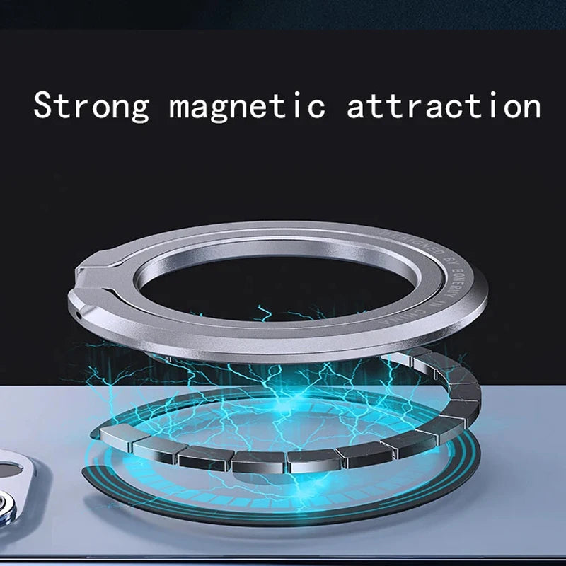 Magnetic Phone Ring Holder & Stand for MagSafe