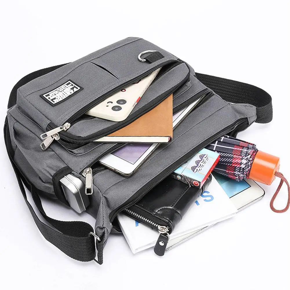 MoveX Men's Multi-Pocket Crossbody Bag
