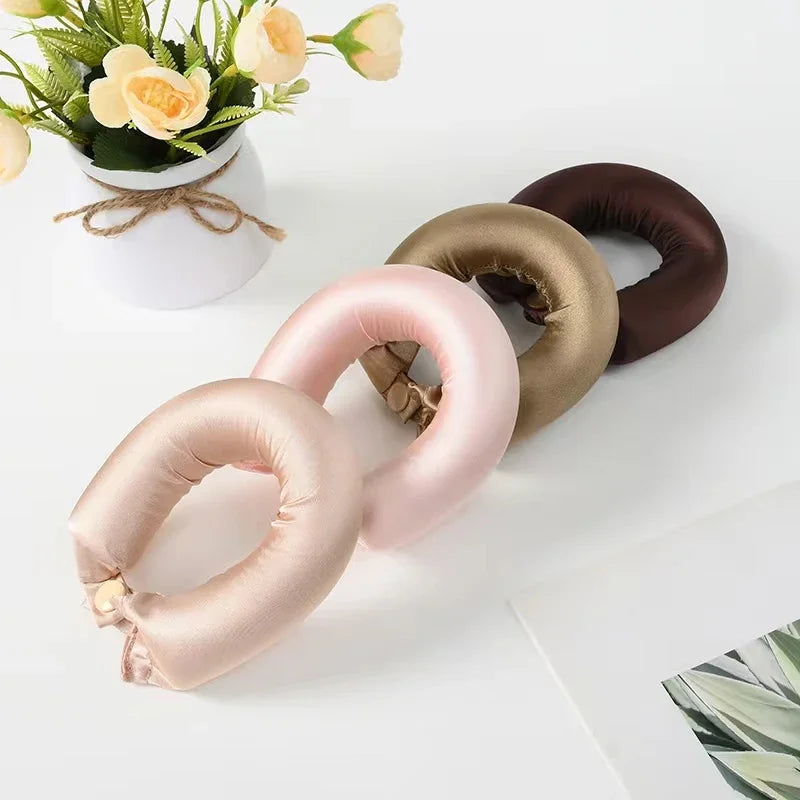 Satin Heatless Curling Rod Headband