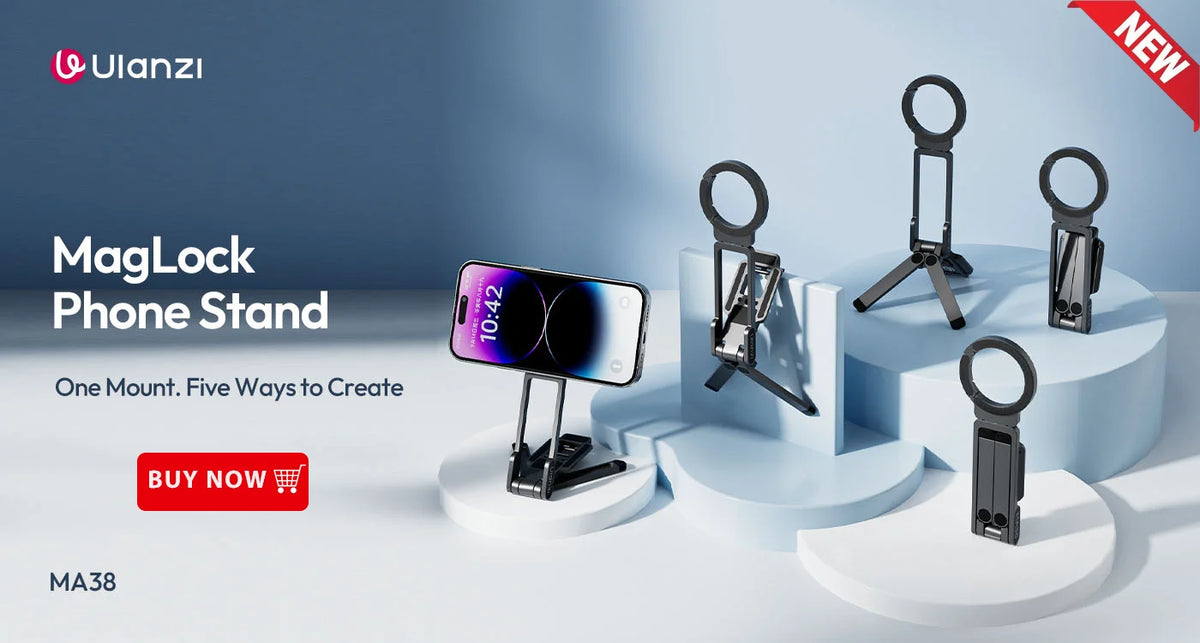 Ulanzi MA30 MagSafe Magnetic Phone Tripod & Stand