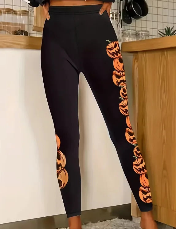 MoveX Women's Skeleton Print Leggings
